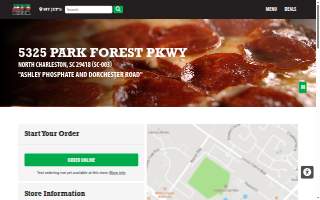 Jet's Pizza of North Charleston website