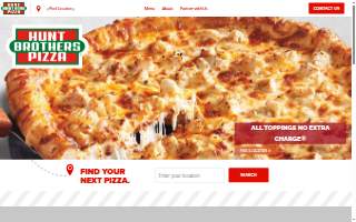 Hunt Brothers Pizza of North Charleston website
