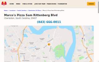 Marco's Pizza website