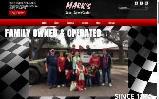 Mark's Super Service Center website