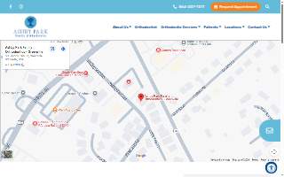 Ashby Park Family Orthodontics - Greenville website