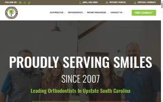 Palmetto Family Orthodontics: Caldwell Rush-Baker DDS website