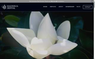 Magnolia Dental website