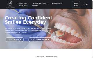 Greenville Dental Studio Dr. Sergey Zakharov website