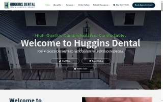 Huggins Dental website