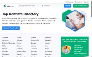 Julian Thomas DMD PA website