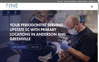 Fine Periodontics website