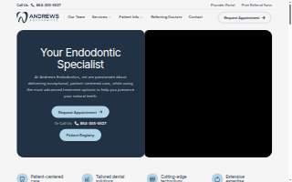 Andrews Endodontics website