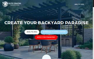 Elite Coastal Landscaping LLC of Little River website