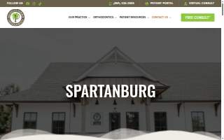 Palmetto Family Orthodontics - Spartanburg website