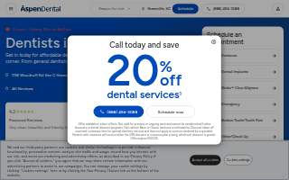 Aspen Dental - Greenville website
