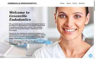 Greenville Endodontics website