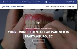 Janulis Dental Laboratory Inc website