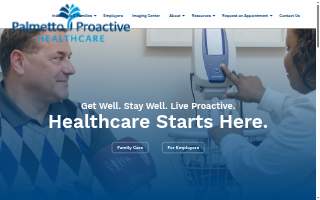 Palmetto Proactive Healthcare website
