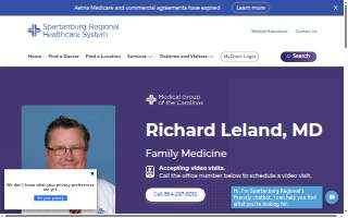 Richard G. Leland Jr., MD website