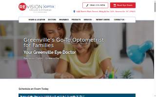 Revision Optix - Greenville website