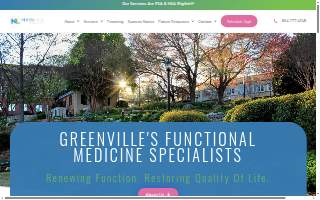 New Life Functional Neurology & Endocrinology website