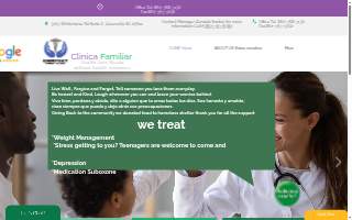 Emmyget Family Clinic website