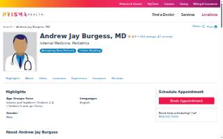 Andrew Jay Burgess, MD website