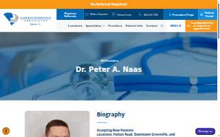 Peter Alex Naas, MD website