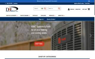 D&L Parts Company of Myrtle Beach website