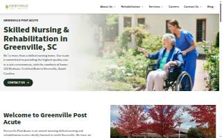 Greenville Post Acute website