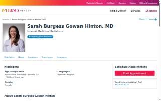 Psychiatry Specialists of South Carolina website