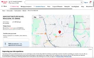 MinuteClinic at CVS of Mauldin website