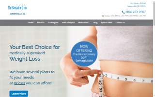 The Bariatric Clinic website