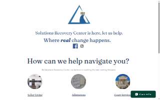 Solutions Recovery Center, Inc website