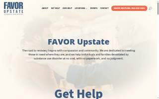 FAVOR Upstate - Greenville Center website