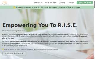 R.I.S.E. The Recovery Initiative of the Southeast website
