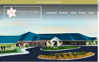Clemson Heritage Senior Living | | Independent Living, Assisted Living & Memory Care website
