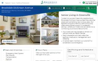 Brookdale Dickinson Avenue website