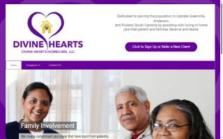 Divine Hearts HomeCare, LLC website