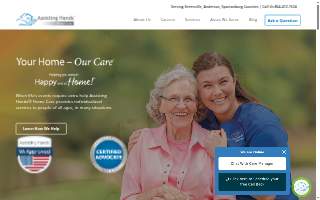 Assisting Hands - Serving Greer and Surrounding Areas website