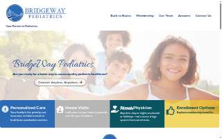 BridgeWay Pediatrics website