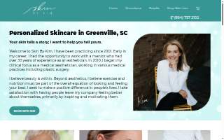 Skin By Kim Allen website