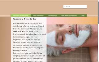 Greenville Spa website