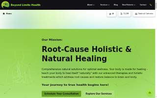 Beyond Limits Health website