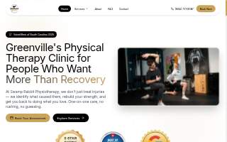 Swamp Rabbit Physiotherapy and Performance - Greenville website
