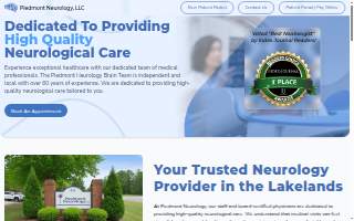Piedmont Neurology website