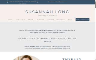 Susannah Long Therapy Services, LLC website