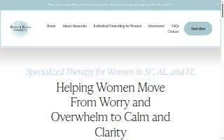 Revive & Renew Counseling, LLC website