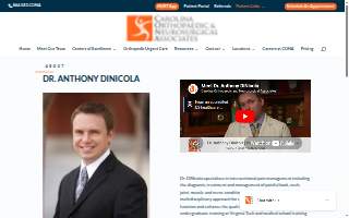 Anthony DiNicola, MD website