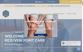 Rejuven Joint Care website