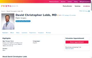 David Christopher Lobb, MD website