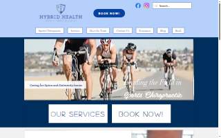 Hybrid Health Sports Chiropractic & Rehab, LLC website