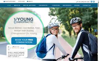 Young Chiropractic website