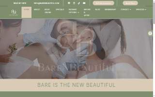 Bare N Beautiful website